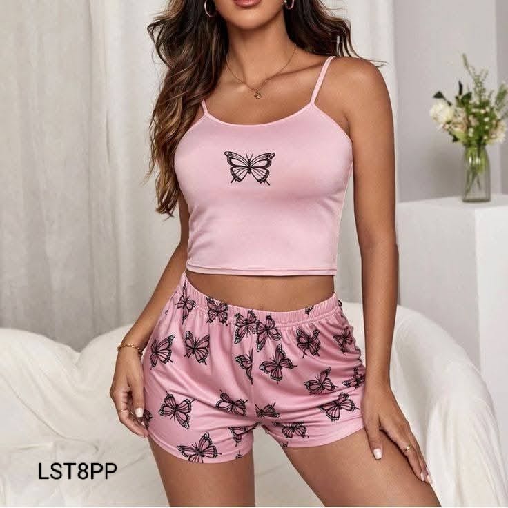 Women's Summer Comfortable Short Tops Set