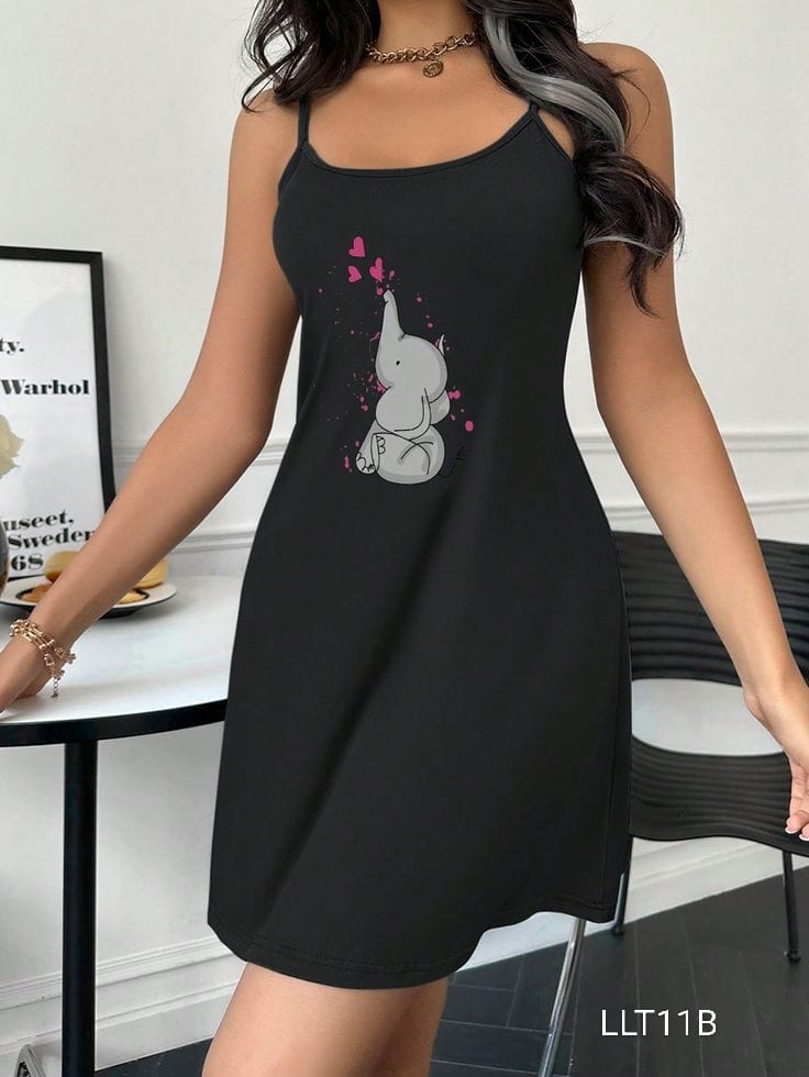 Premium Women's Summer Comfortable Long Night Dress