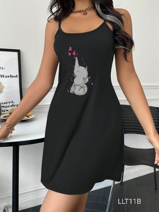 Premium Women's Summer Comfortable Long Night Dress