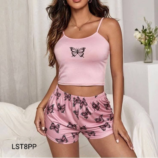 Women's Summer Comfortable Short Tops Set